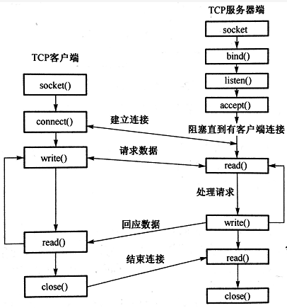 TCP的系统调用过程